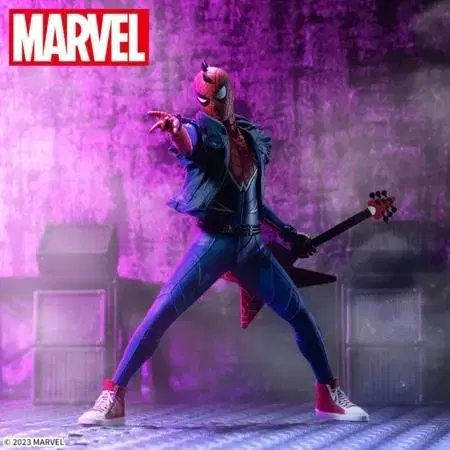 Unsealed Spider-Man Spider-Punk Figure Luminista