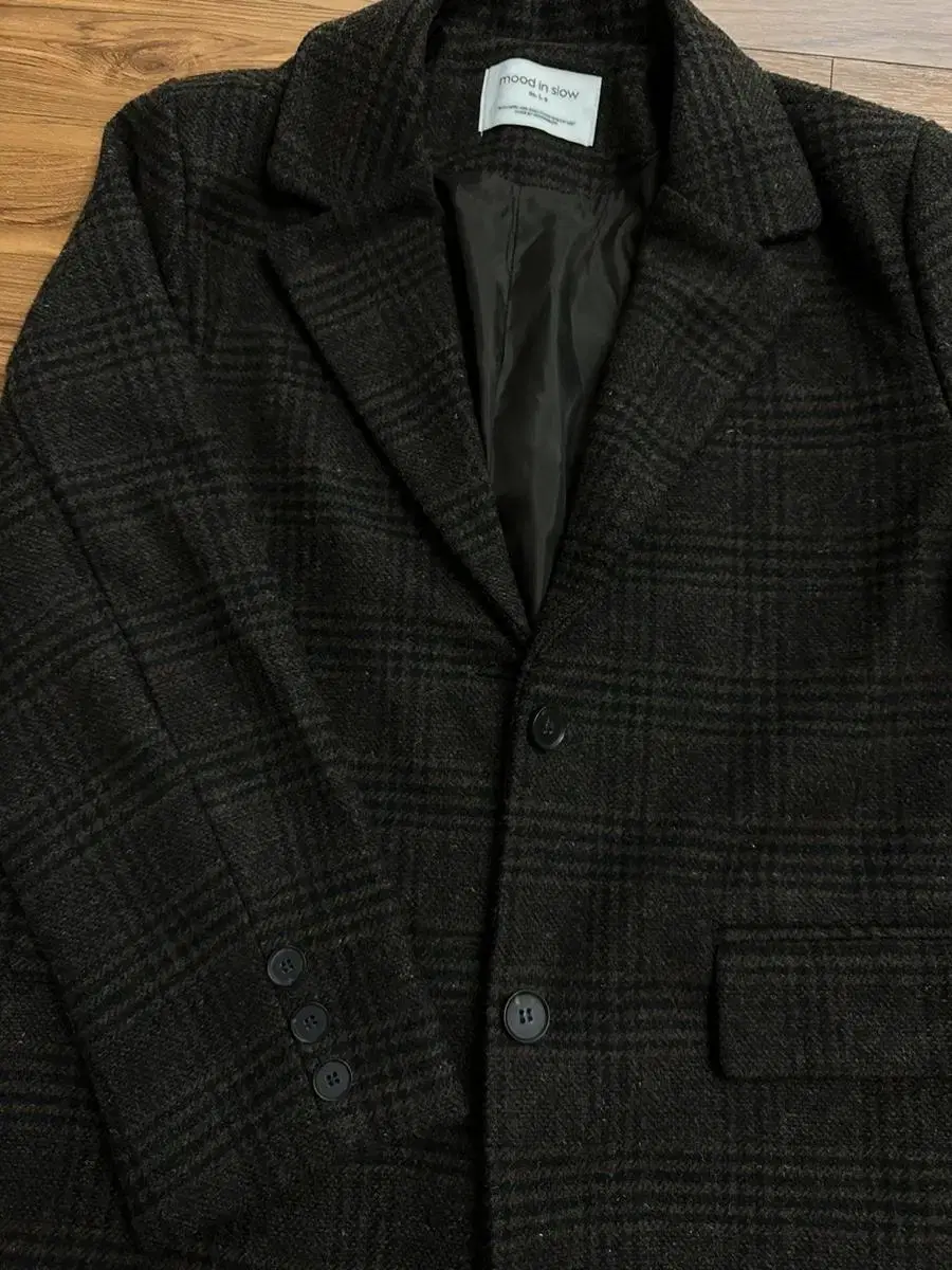 Women's check coat