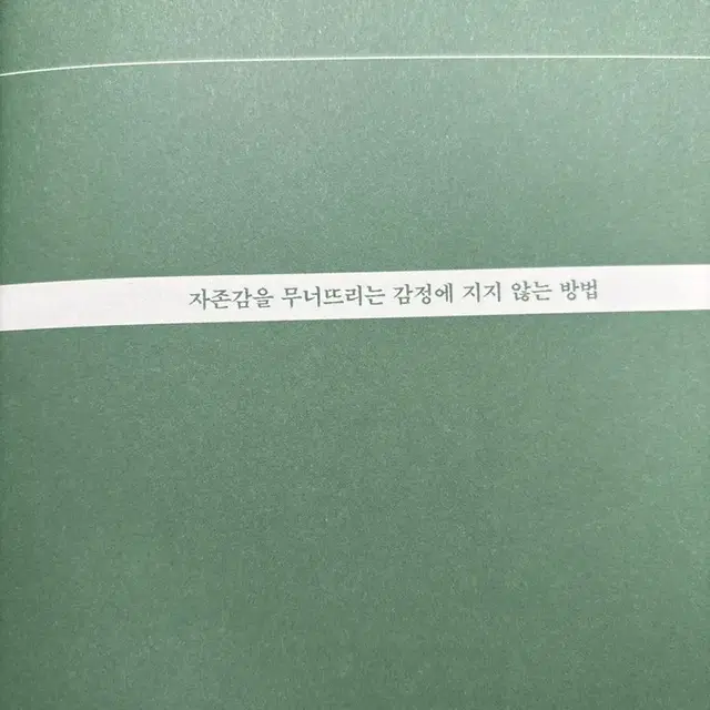 자존감 회복책[오늘처럼 내가 싫었던 날은 없다]