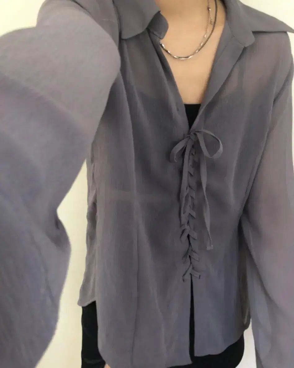 Add-on IVY SEE-THROUGH SHIRT