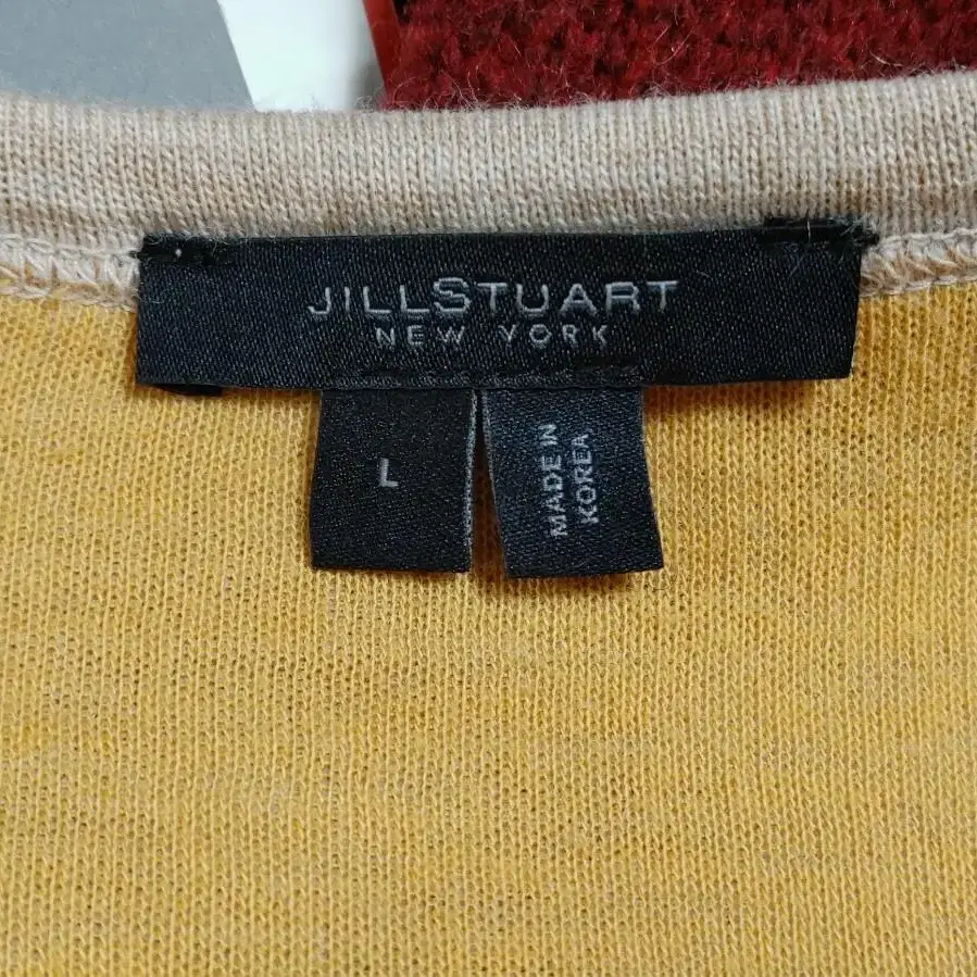 JILLSTUART 질스튜어트 남성 면모혼용 긴팔티