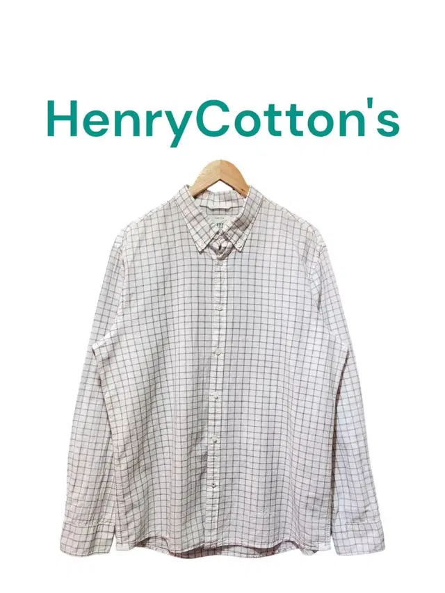 [110] HenryCotoon's 헨리코튼 camicia 체크셔츠