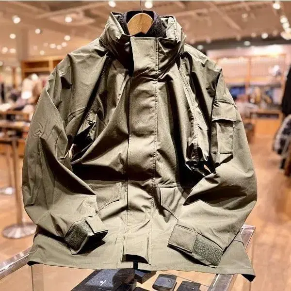 Beaming Beams High Performance 3-Layer 3-Way Field Jacket M65/M51 Olive XL