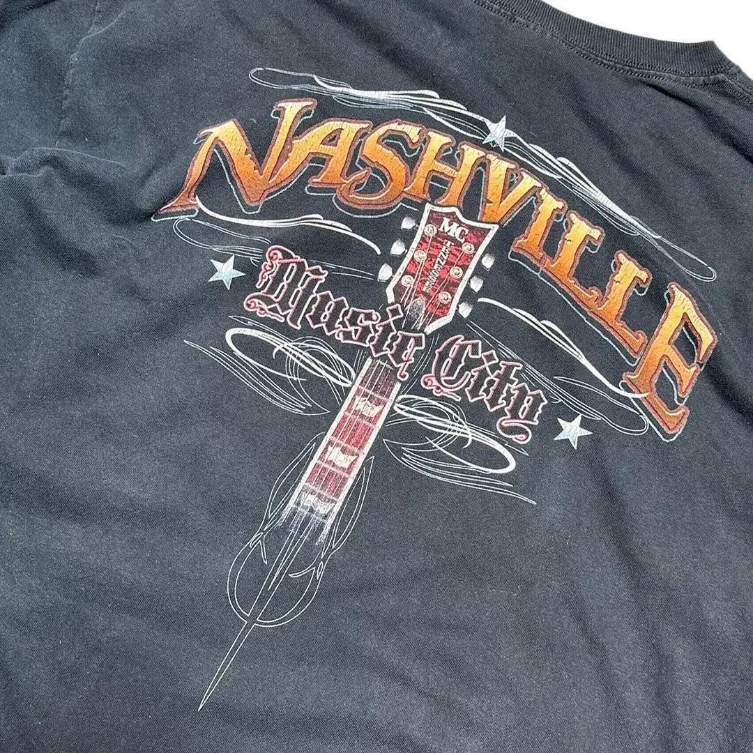 [100-105] Nashville Music City 메탈 롱슬리브