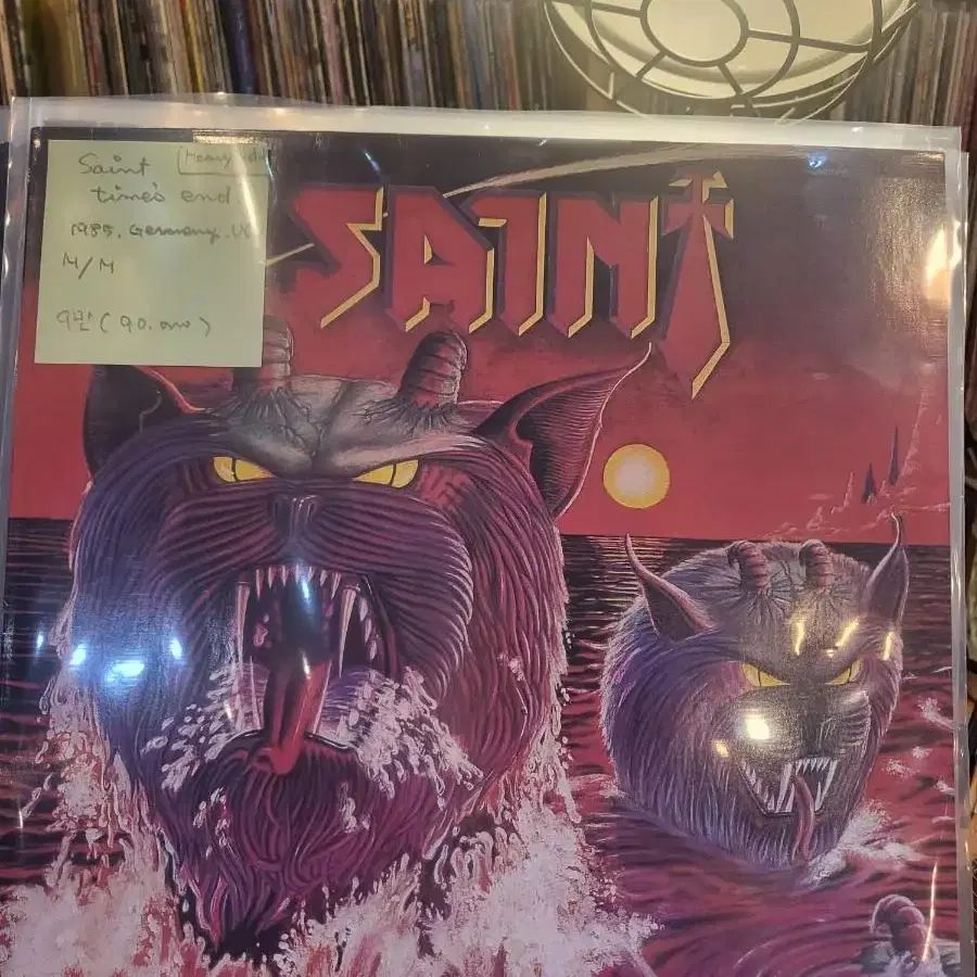 Saint.time's end. 1985.독일.헤비메탈lp