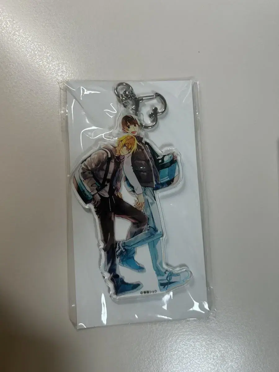 Hirano and Kagiura Big Acrylic keyring wts!