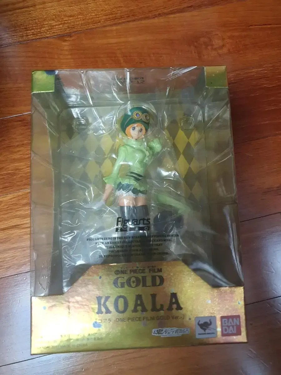 ZGL[Free Shipping]Atsuzero Koala Film Gold ONEPIECE Figure Farm.(VANDAI)