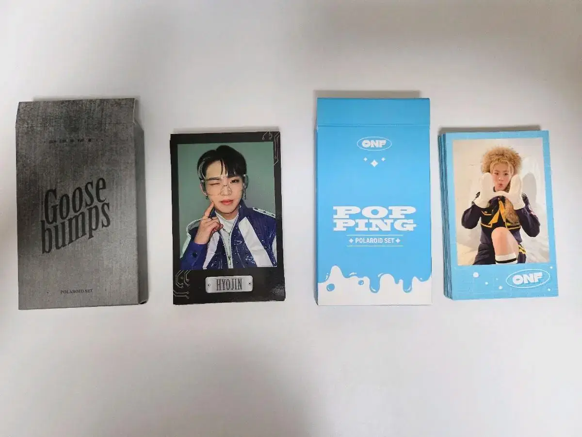 온앤오프 여름쏙 구스범스 폴라로이드 일괄판매(두 세트 모두 승준 미포함)