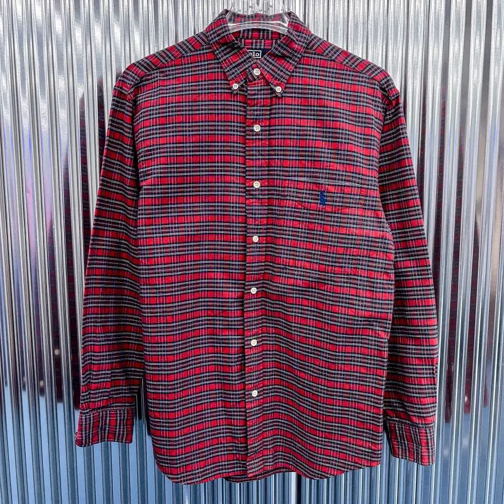 Polo Ralph Lauren Solid Check Shirt (Domestic M) U968