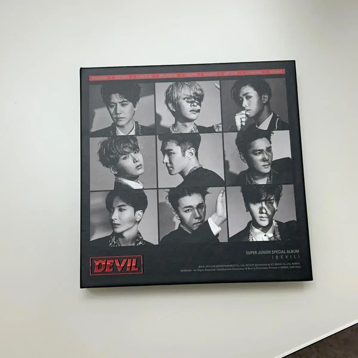 슈퍼주니어 DEVIL 앨범