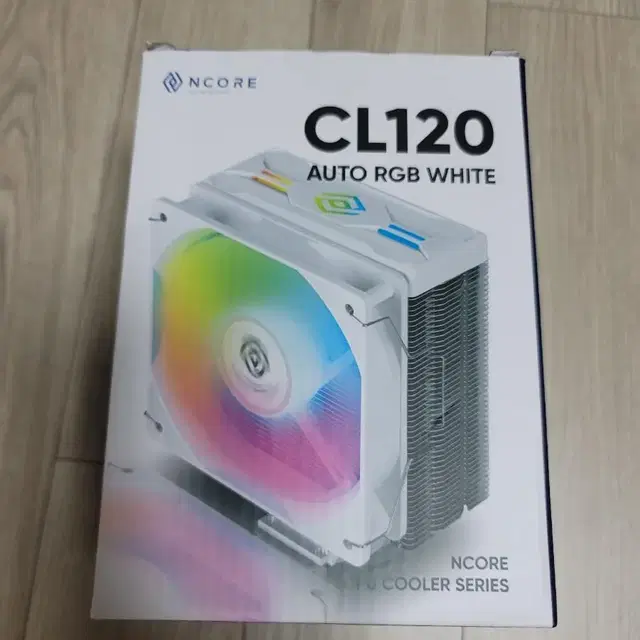 앱코 CL120 화이트 LGA1700 CPU 쿨러