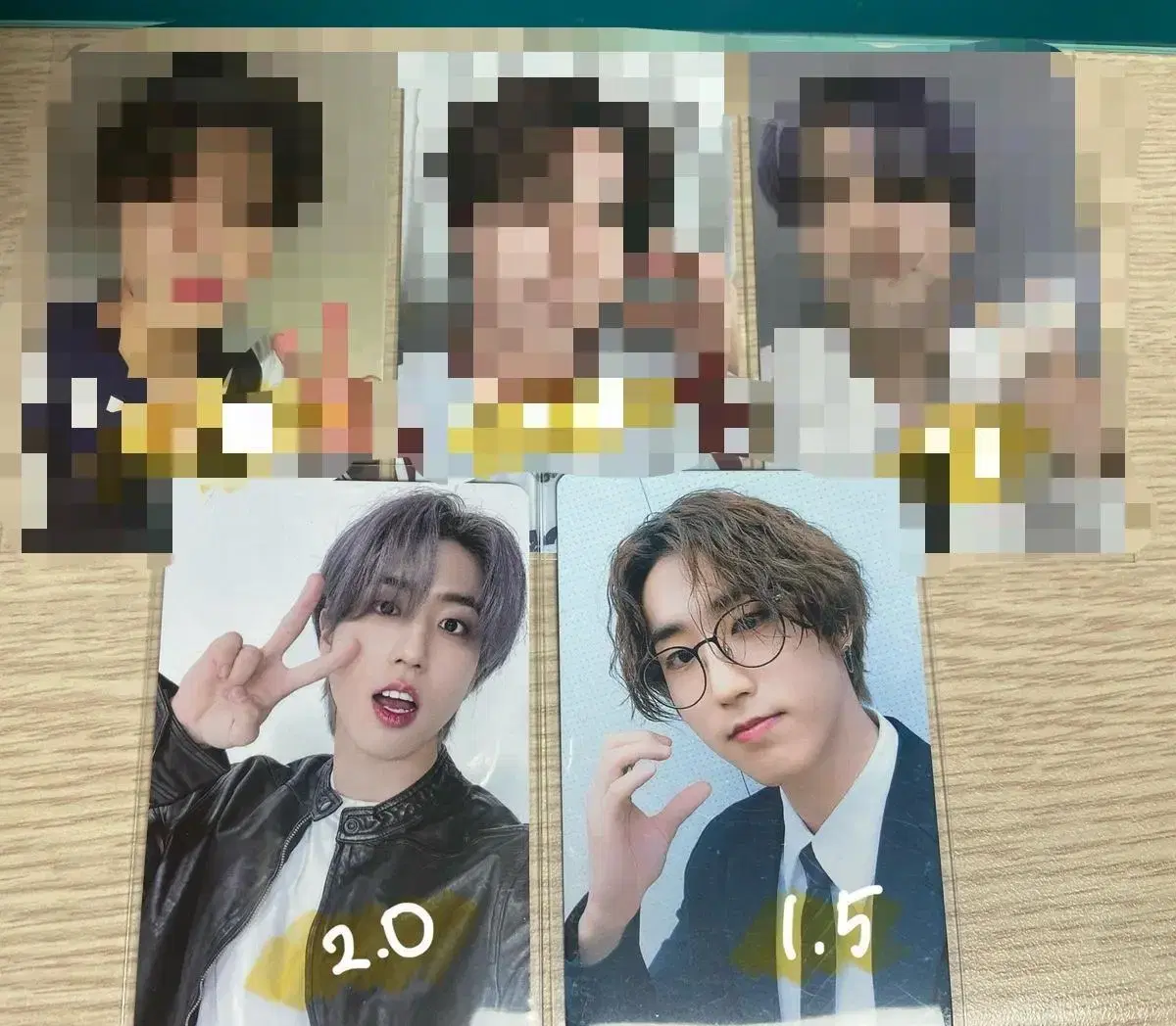 Straykids skz han han jisung Special Five Star yizhiyu KMS unreleased photocard WTS