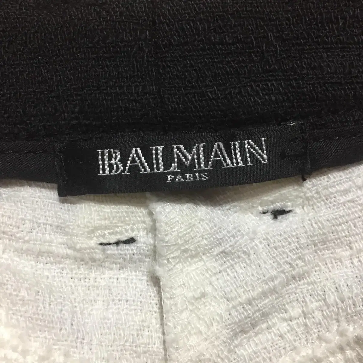 BALMAIN TWE-SHORT PANTS 발망(코튼/엘라스틴)38사이즈