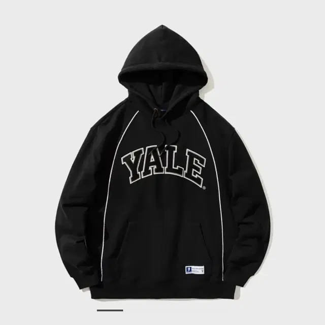 예일 YALE 3 TONE BOUCLE ARCH PIPING HOODIE