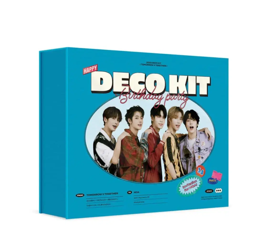 Full set of txt deco kits (with pre-order benefits)