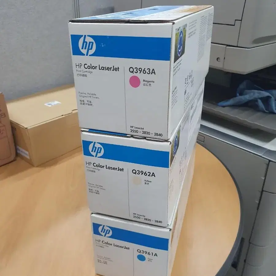 HP Color laserJet 2550 2820 2840 칼라토너