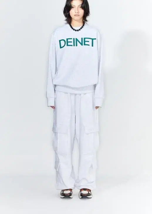 다이닛 DEINET STRING CARGO SWEAT PANTS