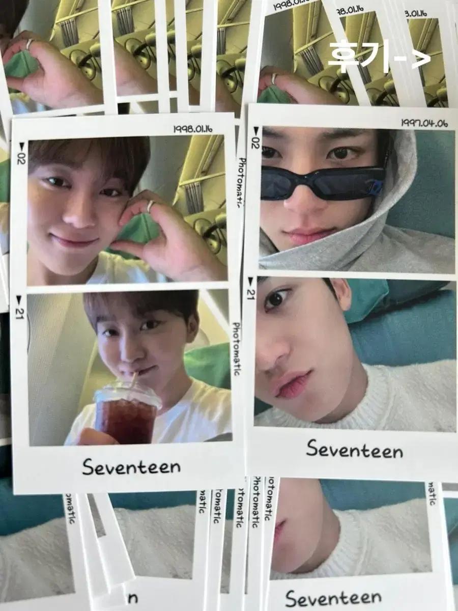 SEVENTEEN Seungkwan Mingyu unofficial goods Photomatic[1+3 Hye Jaibeng]