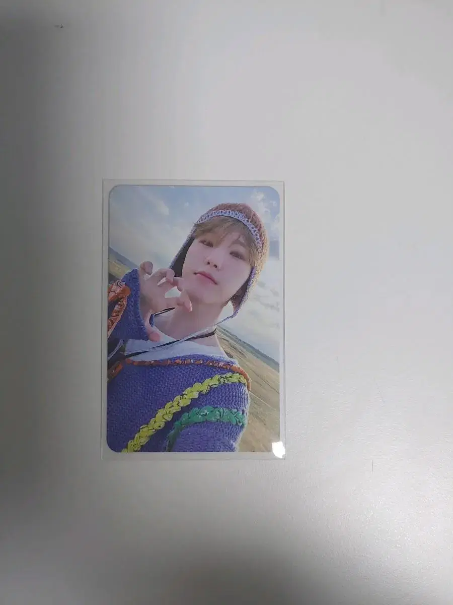 shippingfree!!)))seventeen hoshi kpopmerch shopee photo card