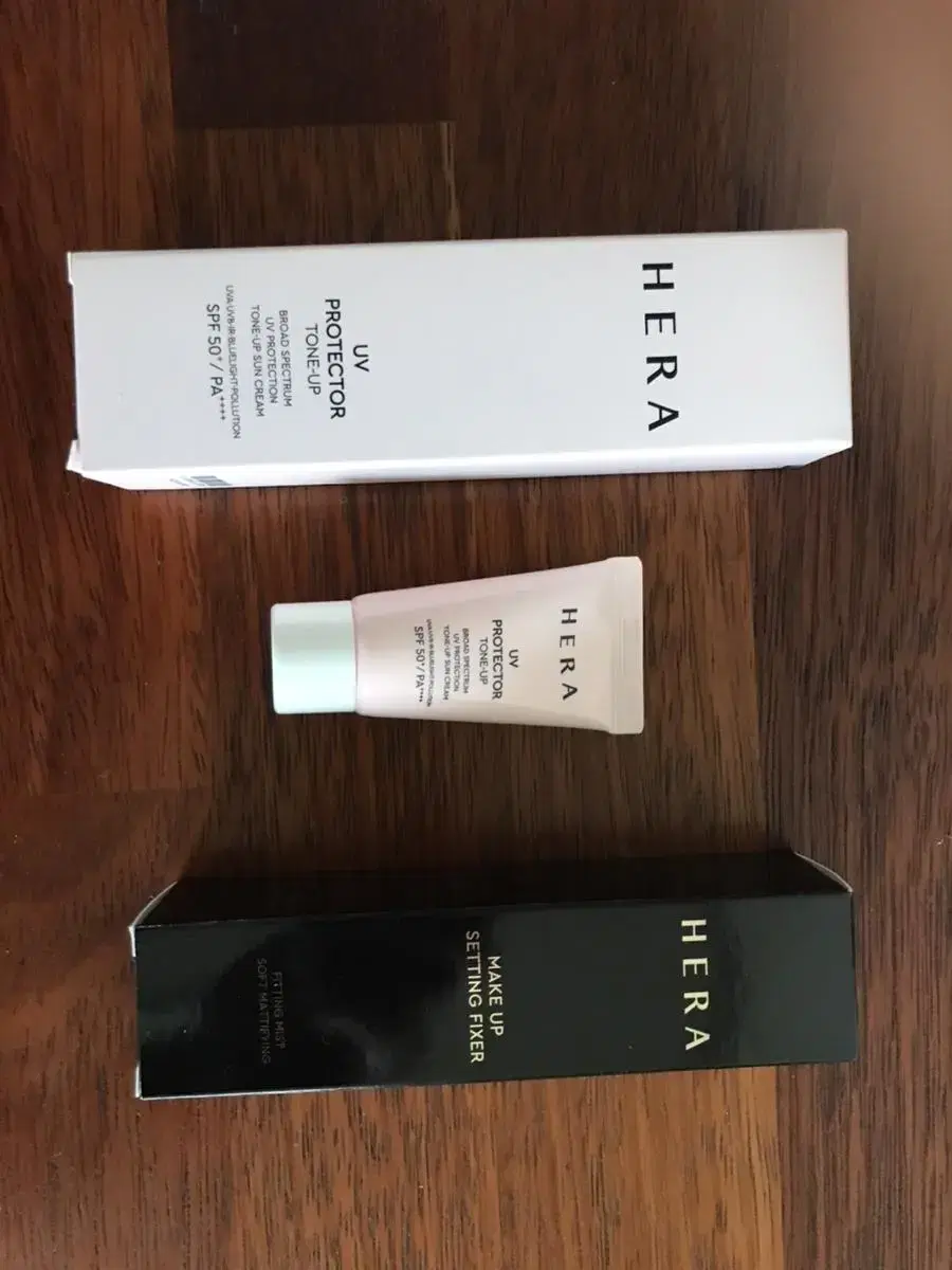 헤라 uv 톤업 65ml+ 메이크업 세팅 픽서 50ml