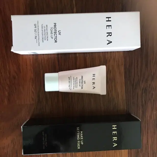 헤라 uv 톤업 65ml+ 메이크업 세팅 픽서 50ml