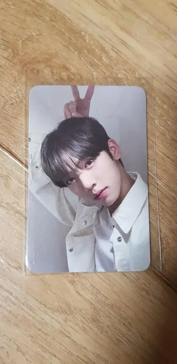 zerobaseone ktwon4u bunnyear han yujin photocard ld