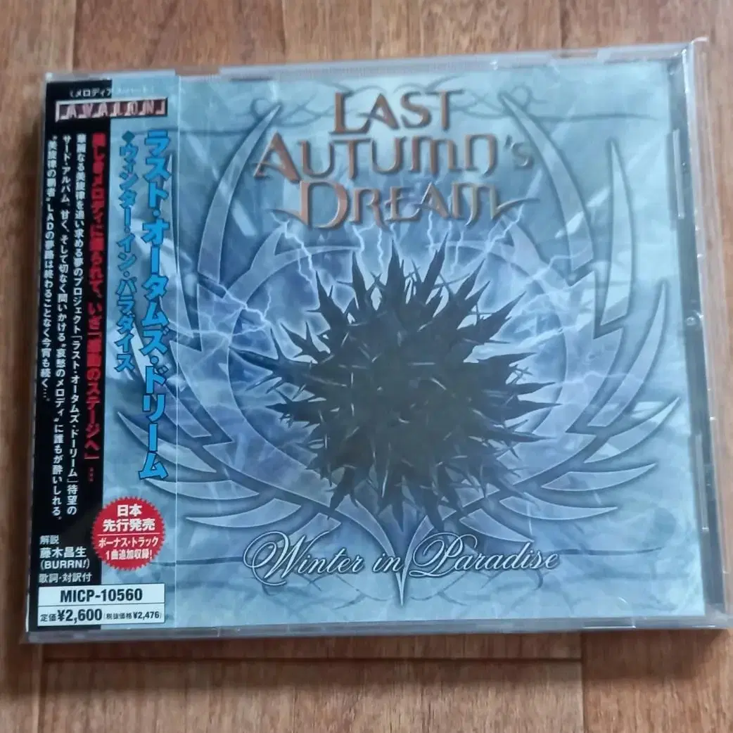 last autumn's dream cd 일본반 시디