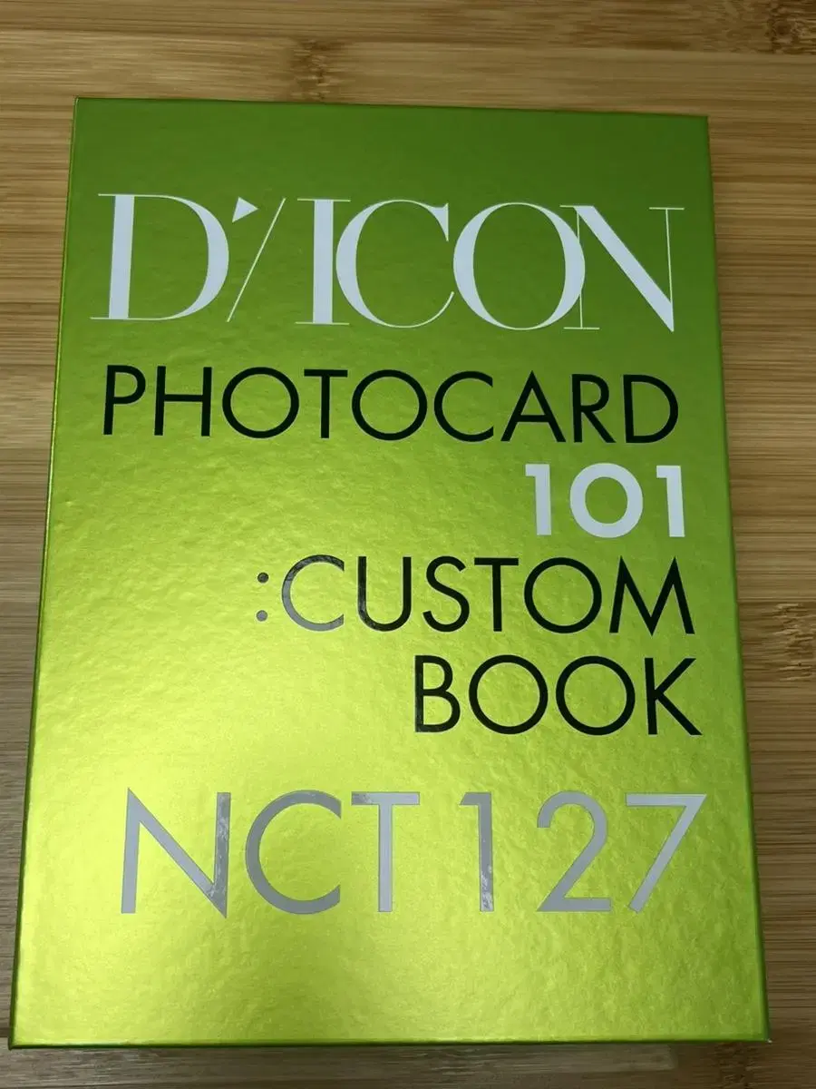 NCT127 Diicon Photo Card Custom Book