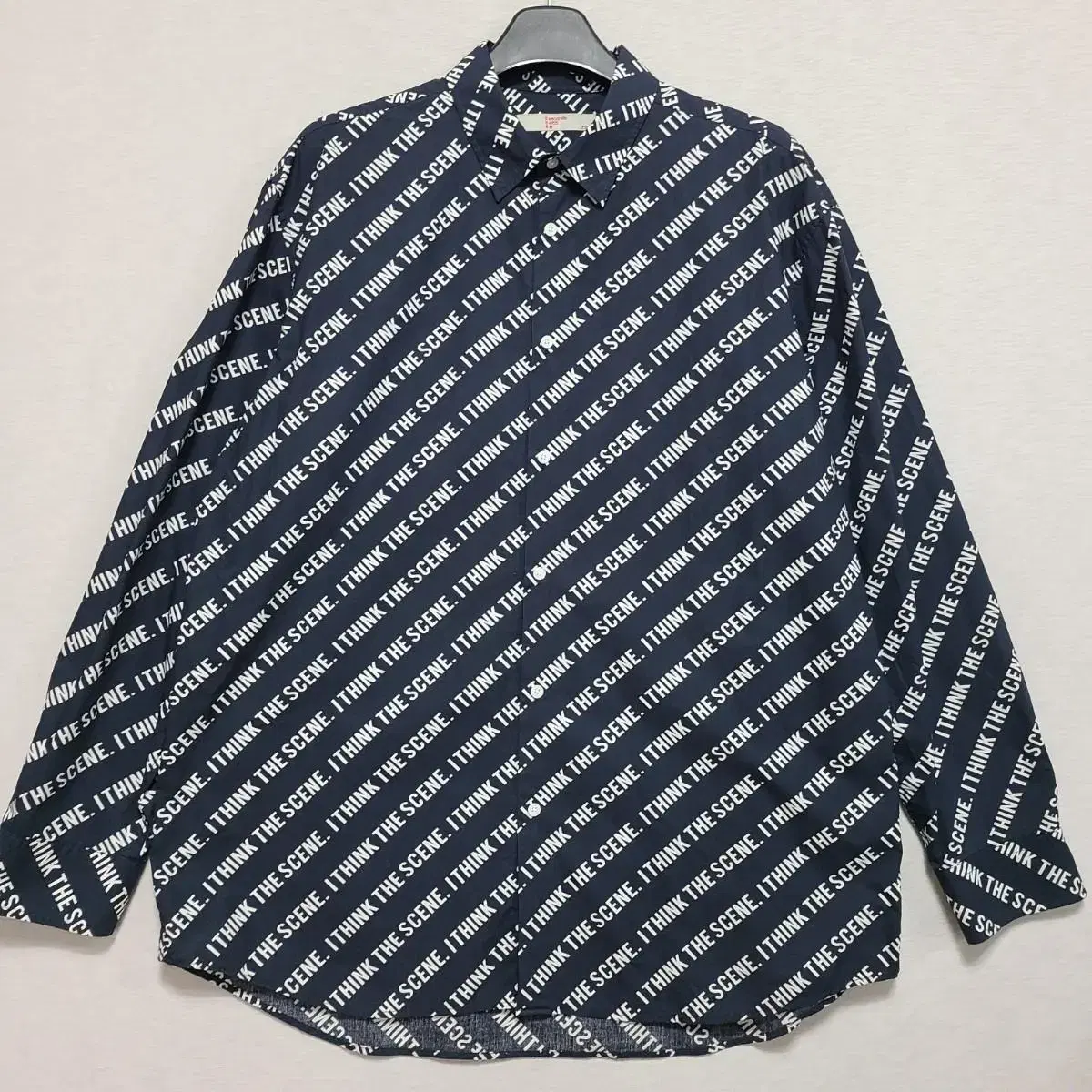 Eight Seconds Big Size Simple Pattern Shirt M105-110 ㅡ0522