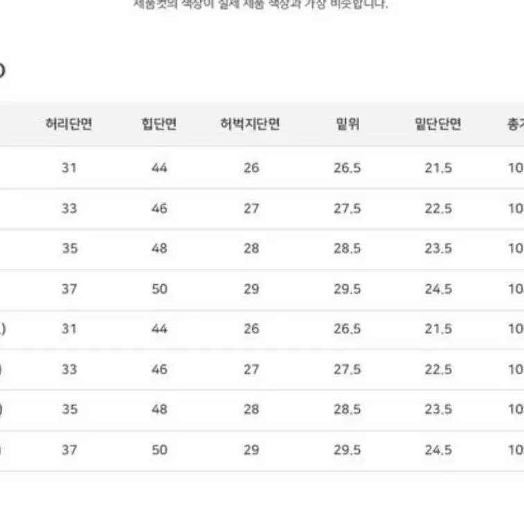 리브어리 세즌 세미 부츠컷 데님 m