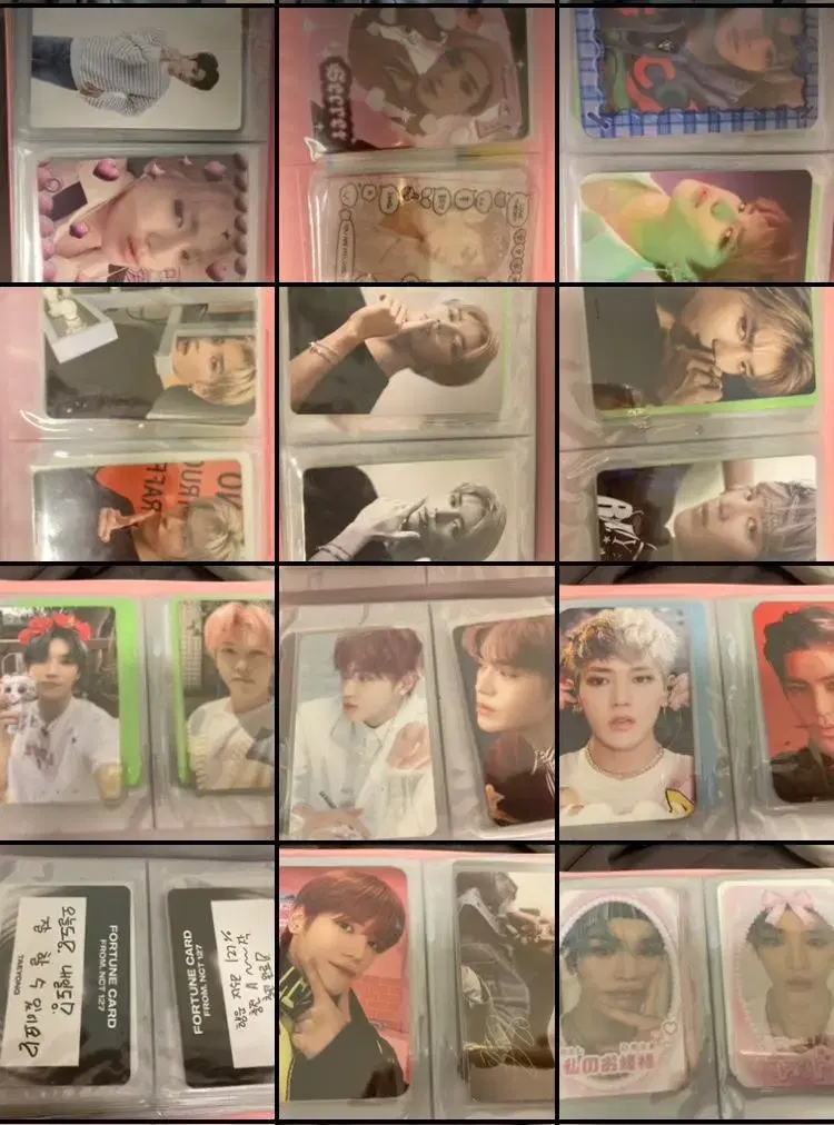 Taeyong photocard Disposition wts NCT127 nct taeyong Goods album photocard Disposition