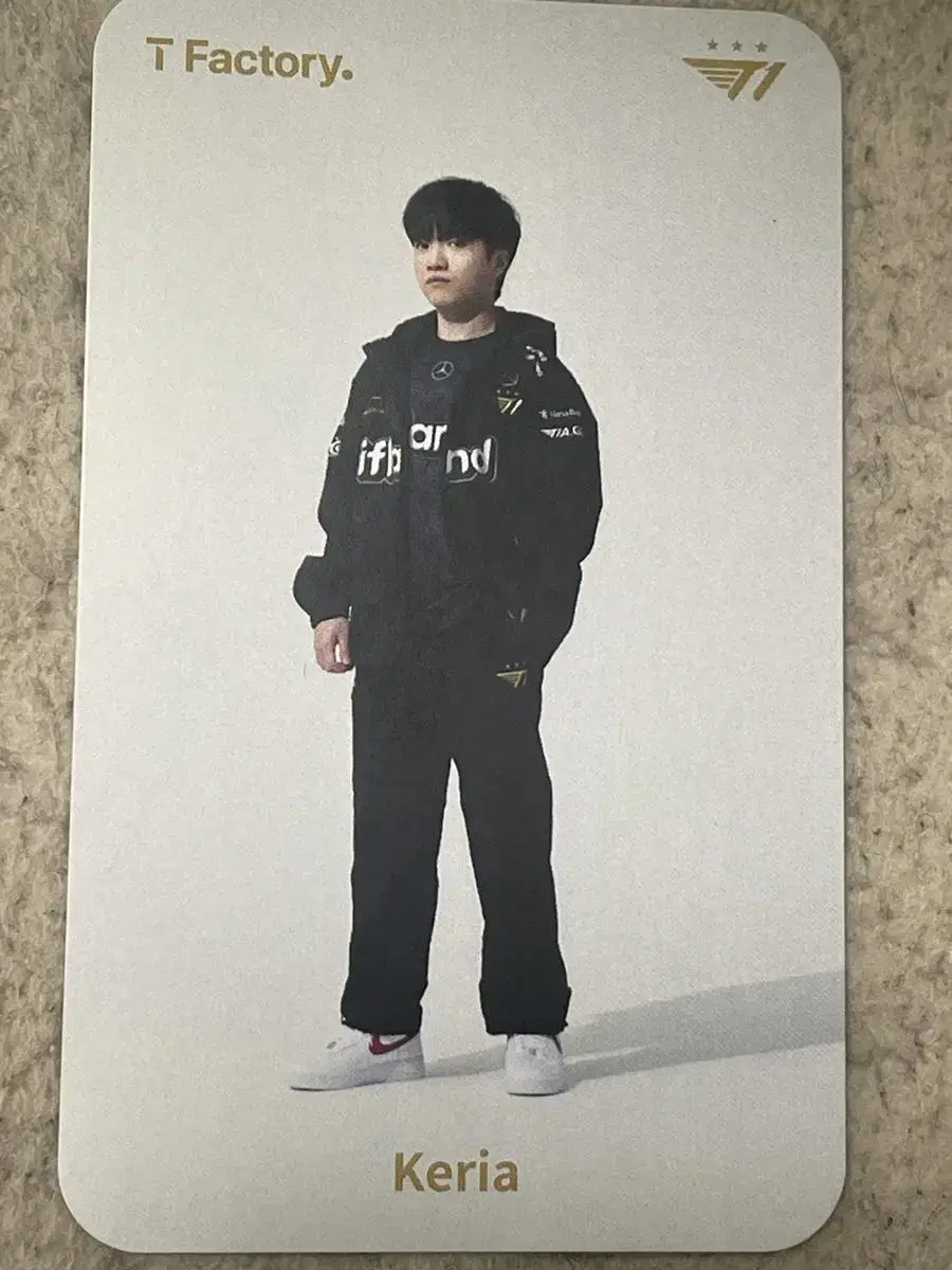 Keria Tectonic Worlds Photocard