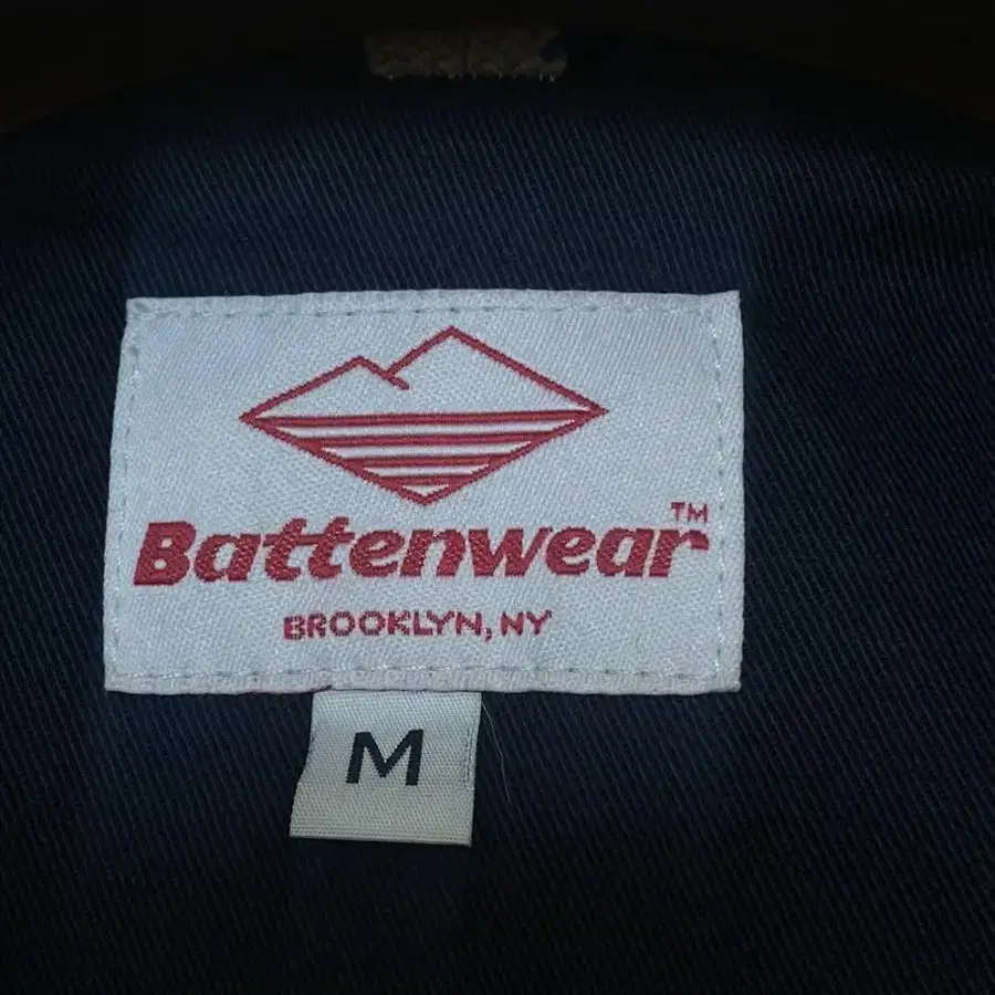 Batten wear 베튼웨어 네이비 울 파카