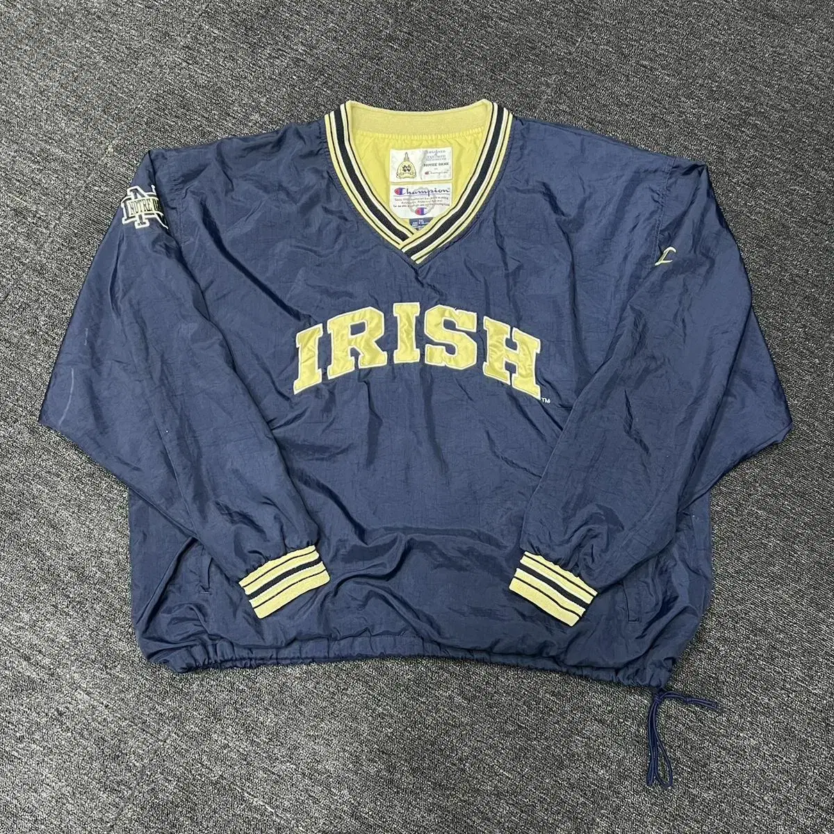 80s Champion Notre Dame Warm-Up