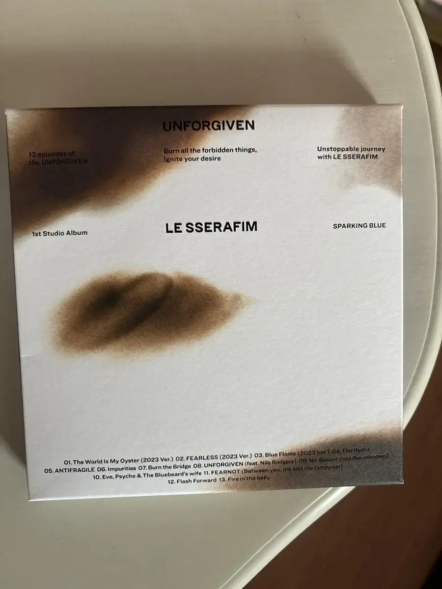 Le sserafim unforgiven compact version album (kazuha)