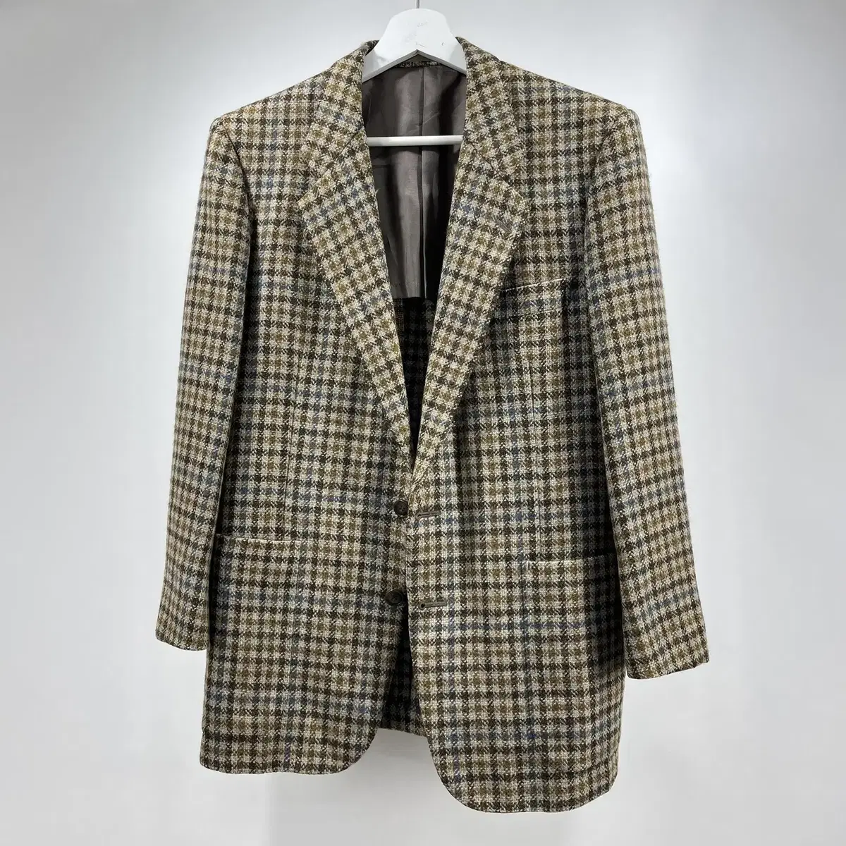 PIERRE CARDIN wool 100% check jacket