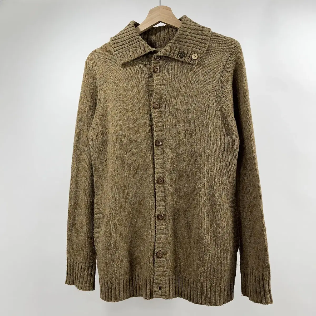 CUBE SUGAR wool cardigan