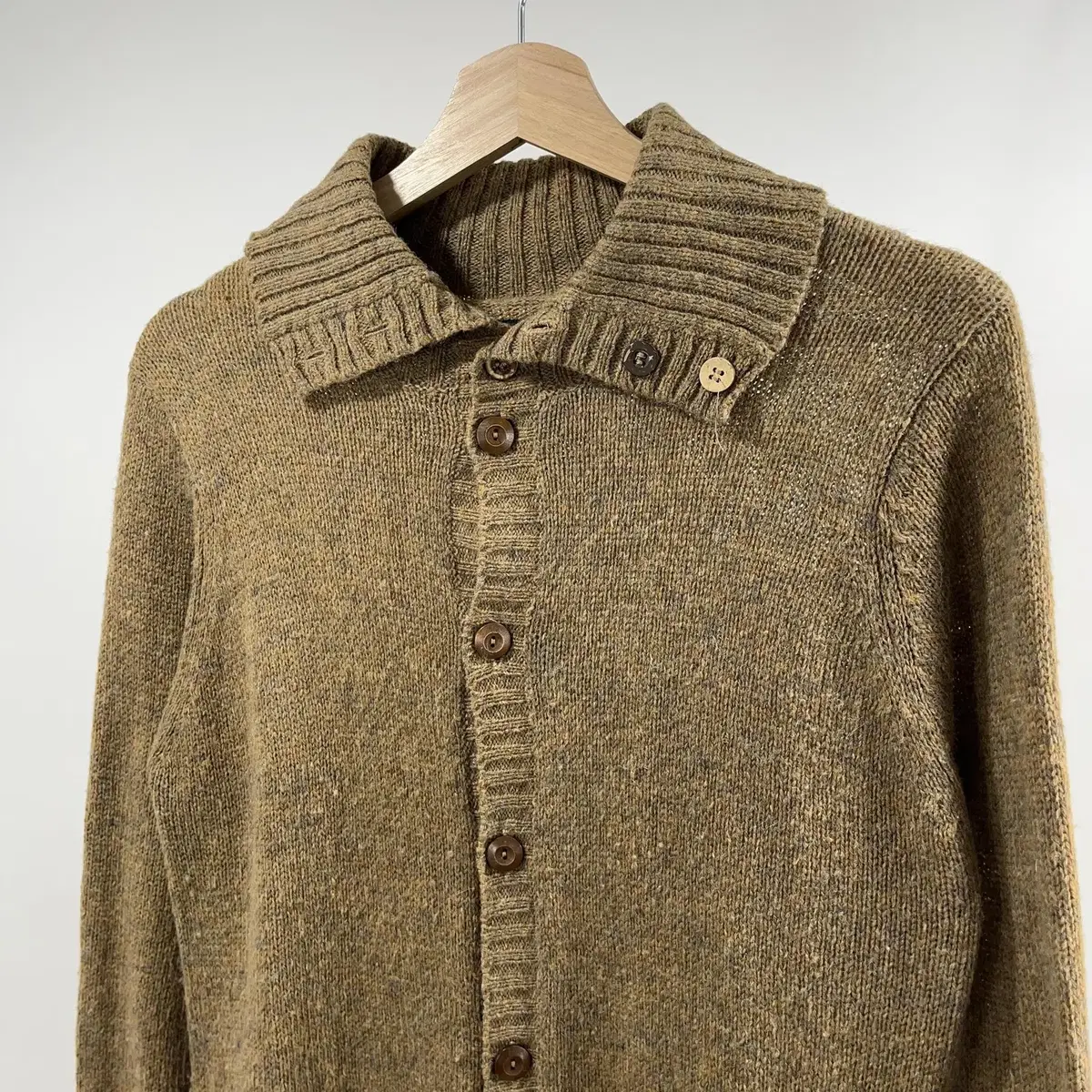 CUBE SUGAR wool cardigan