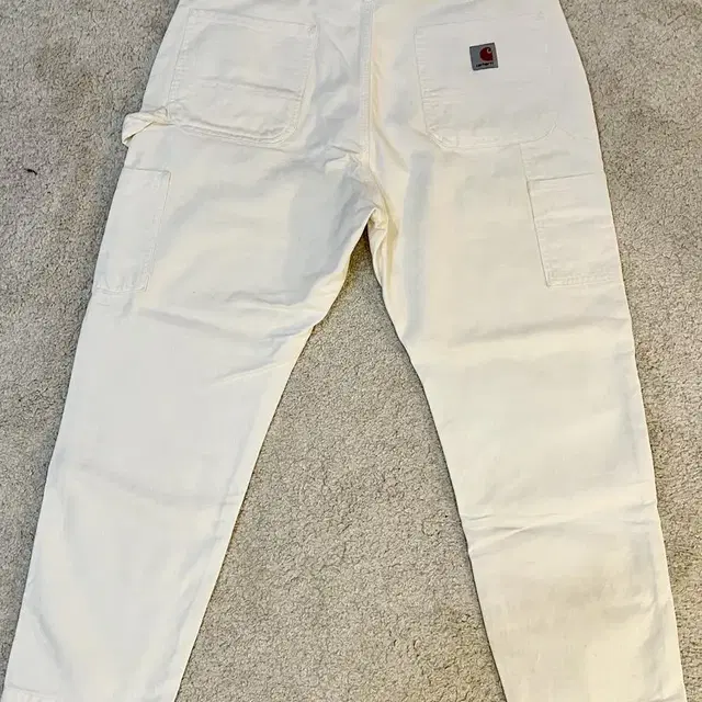 Carhartt Double Knee Cream White