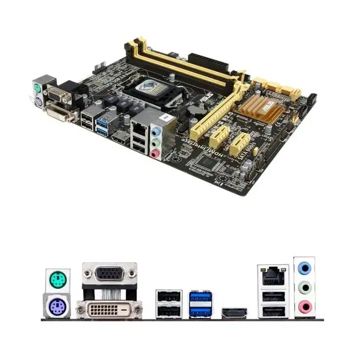 ASUS B85MG 메인보드 인텔 4세대 소켓 1150