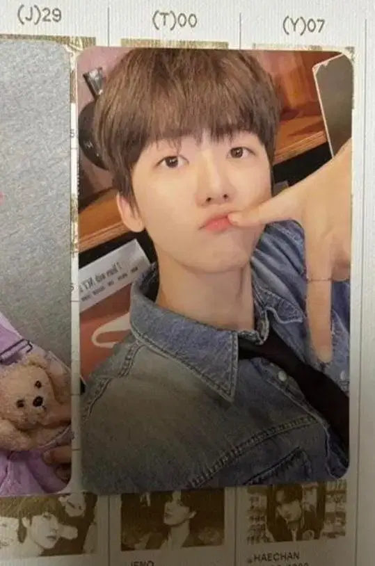 NCT Golden E.JI jaemin Archiving photocard NCT Dream