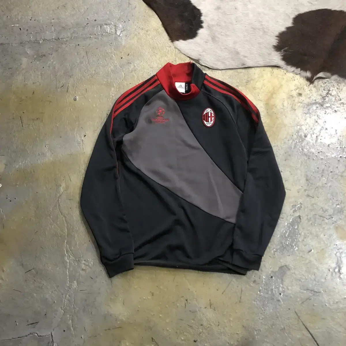 90 Adidas AC Milan Training Top/A3647