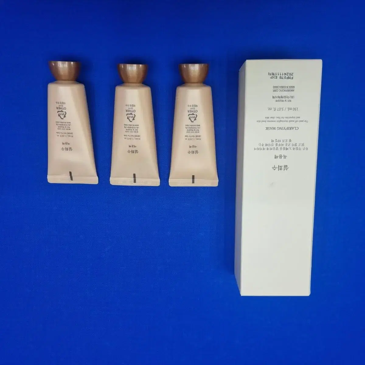 설화수 옥용팩 150ml ( 여윤팩 35ml * 3개 증정 ) /새 제품