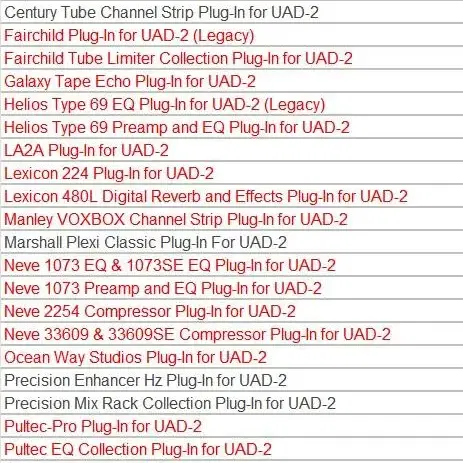 UAD 아폴로 트윈x, satellite,유료 플러그인 25개 전부 일괄