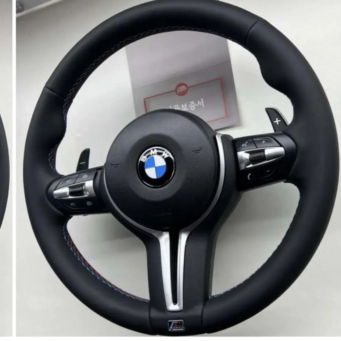 BMW M핸들 팝니다 무료장착