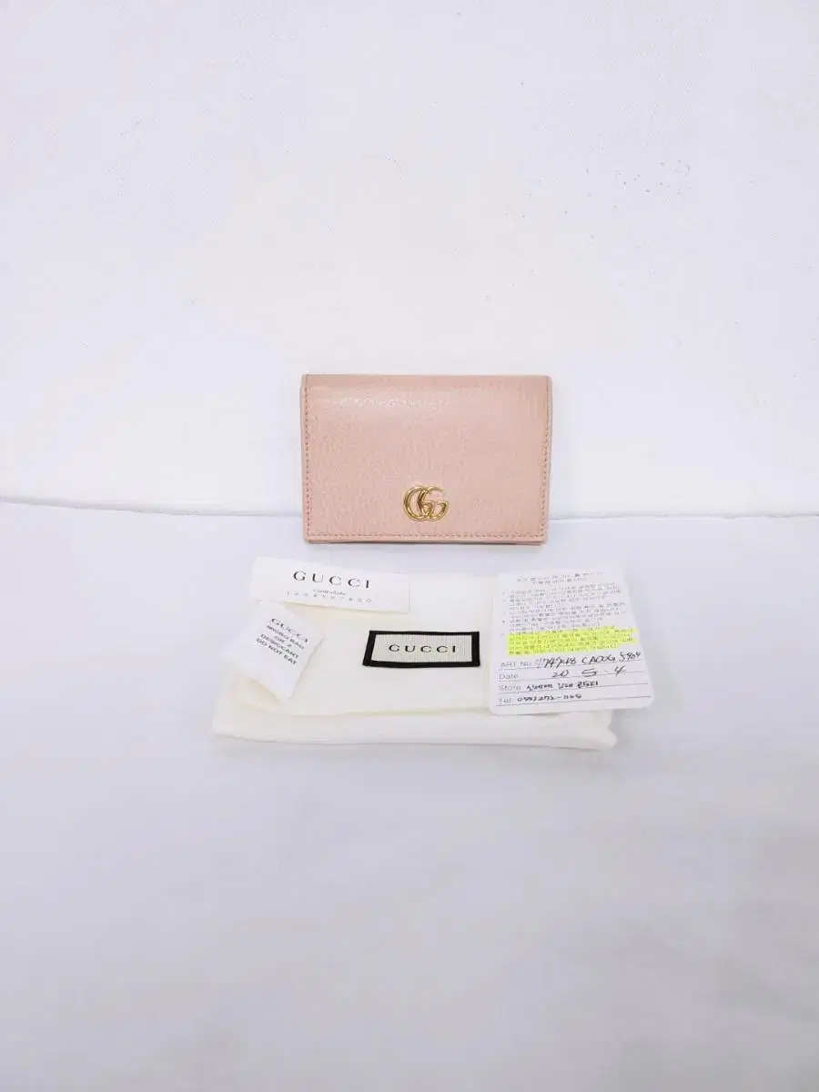 Gucci GG Marmont Pink Women's Kard Wallet