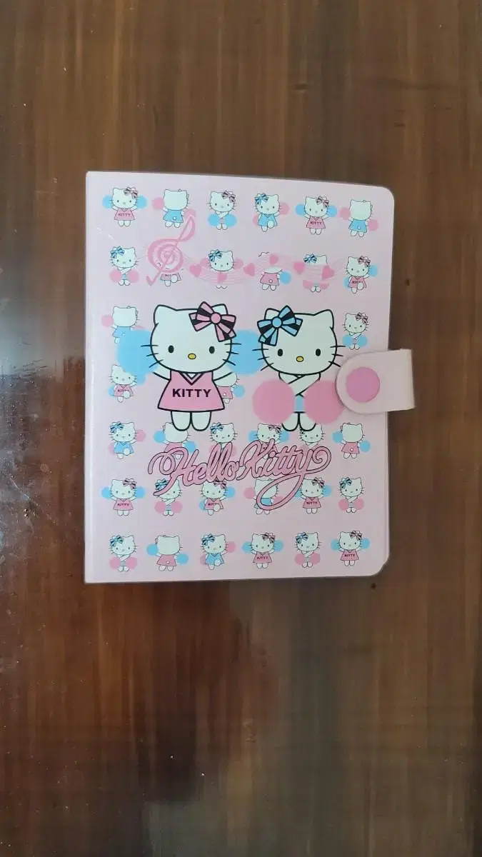 Classic Cheerleader Kitty Notepad Binder