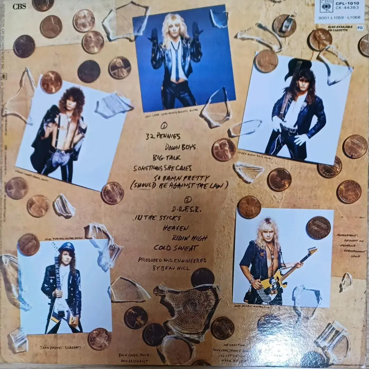 90년 초반 Warrant LP MINT