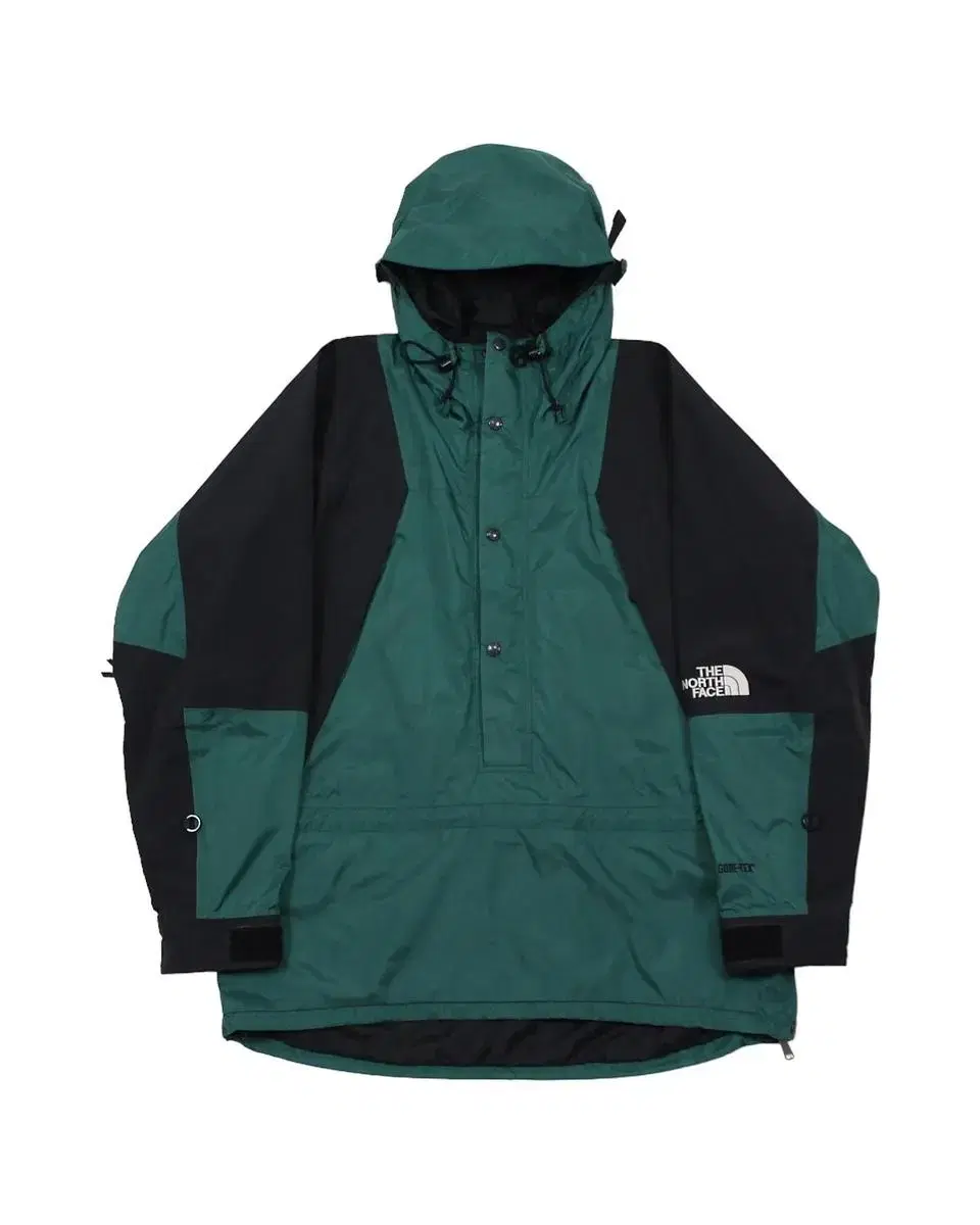 [L] 1995 The North Face Gore-Tex Mountain Anorak Pullover Jacket Vintage