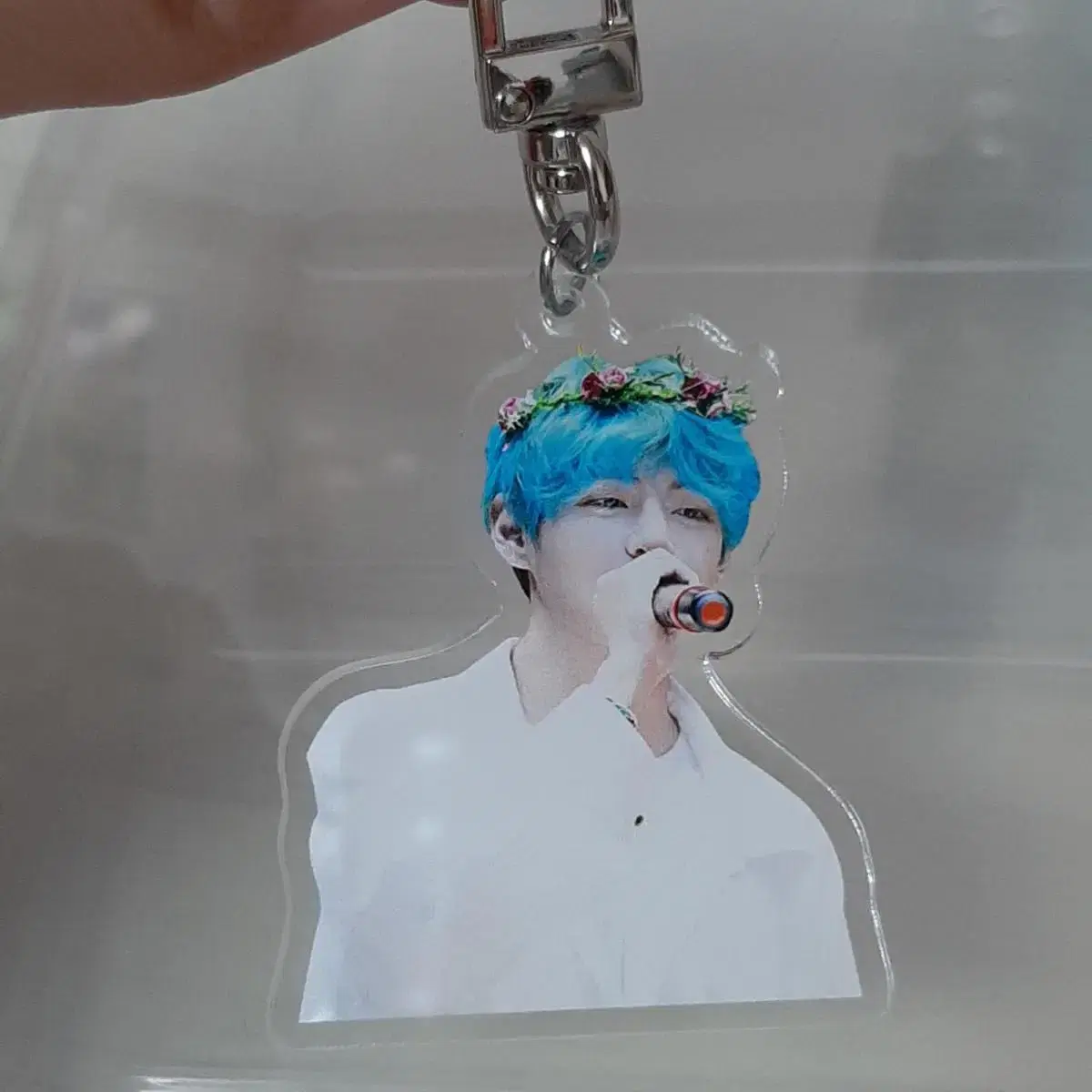 bangtan acrylic keyring taehyung